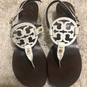 Tory Burch Kitten Heel Sandals